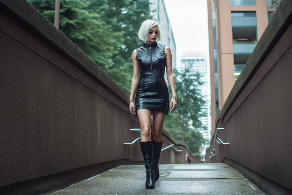 woman with high heels