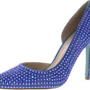 Blue by Betsey Johnson Womens Hazil Embellished D'Orsay Heels