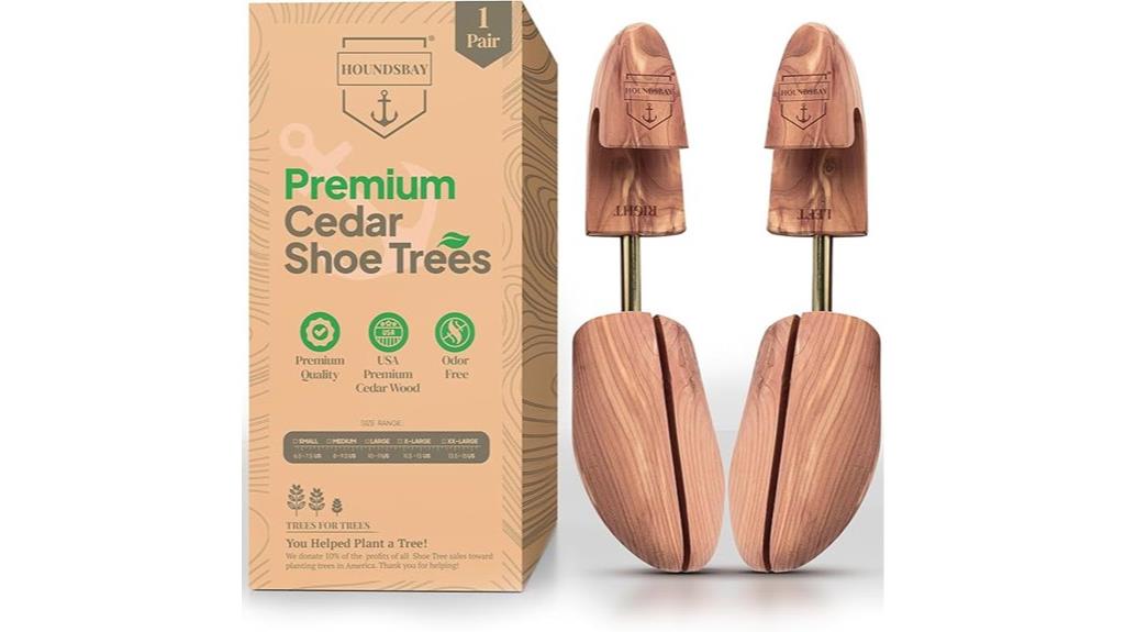 cedar shoe trees for footwear