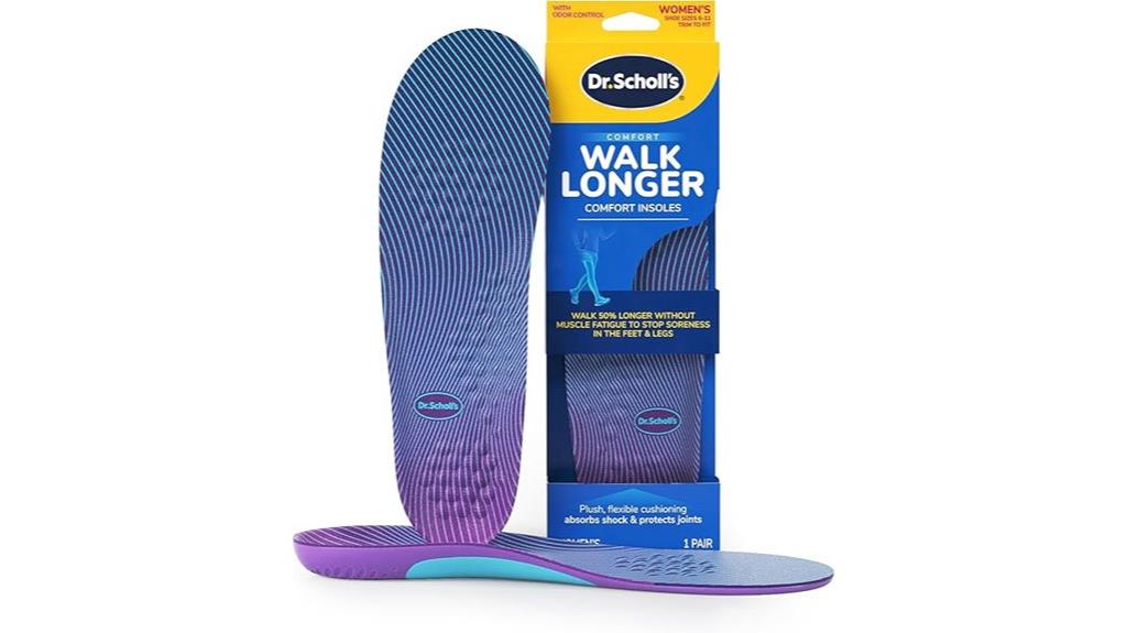 comfortable insoles for walking