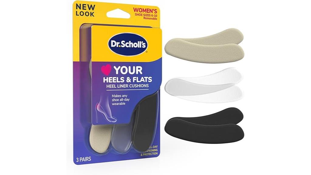 heel liner cushion inserts