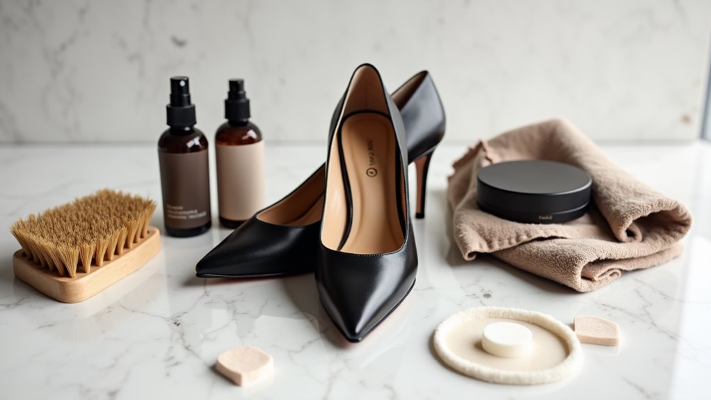 heels cleaning essential supplies