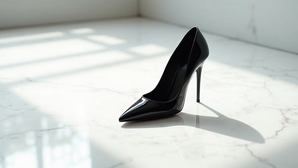 high heels enhance posture