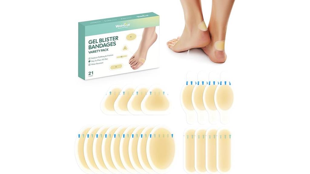 hydrocolloid blister bandages pack