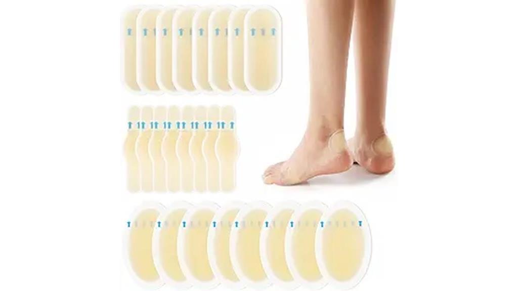 hydrocolloid gel blister bandages