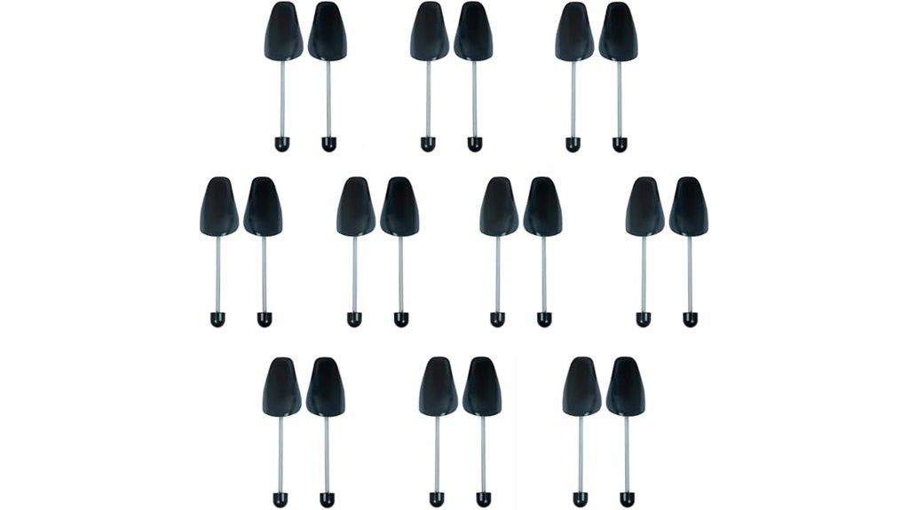 men s black shoe trees