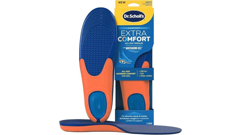 men s comfort support insoles