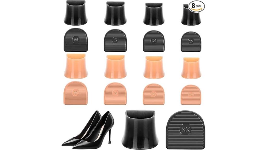 multiple sizes heel protection