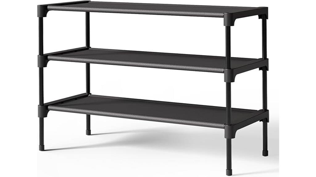 non woven shoe rack shelf