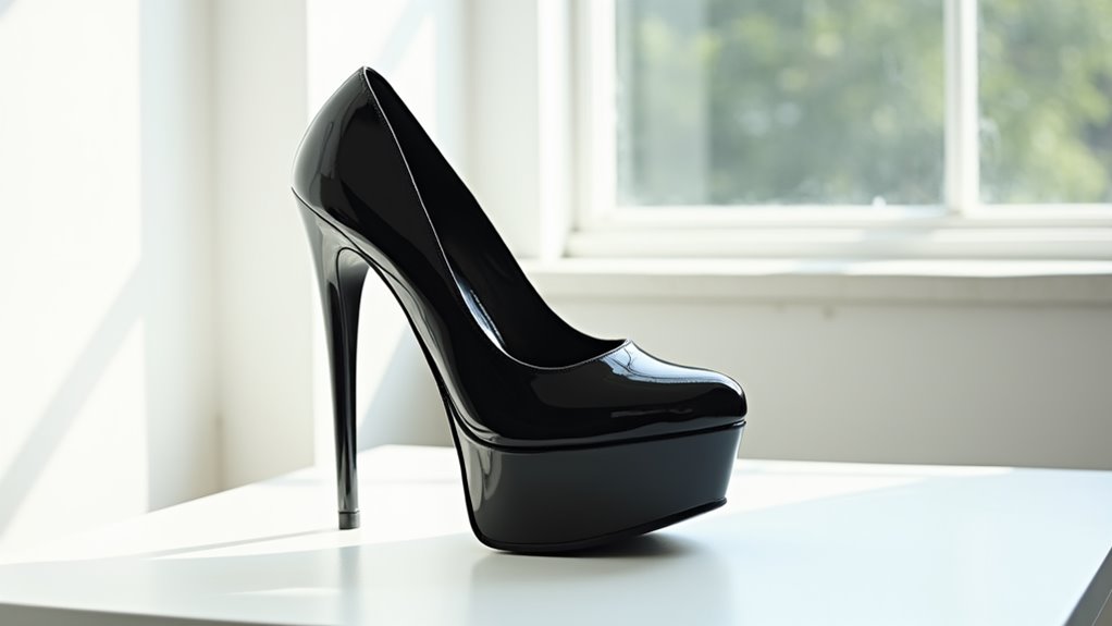 platform heel design specifics