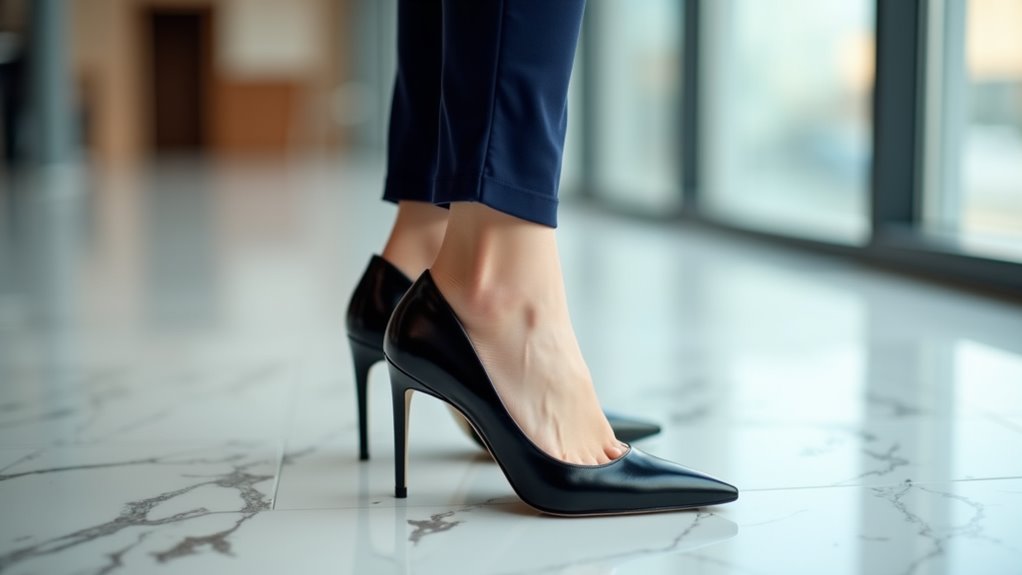 professional stylish pointed heels