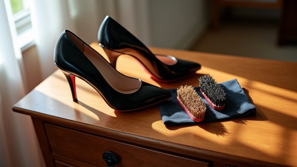 reviving damaged shoe heels