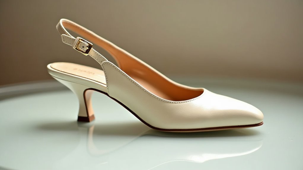 slingbacks make fashionable comeback