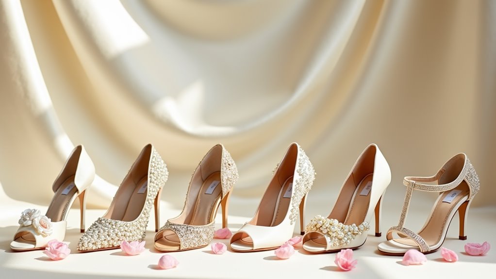 stylish wedding shoe choices