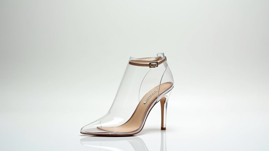 transparent footwear fashion evolution