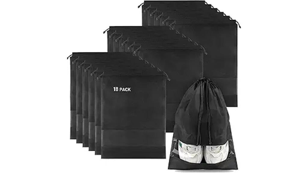 travel shoe bags set