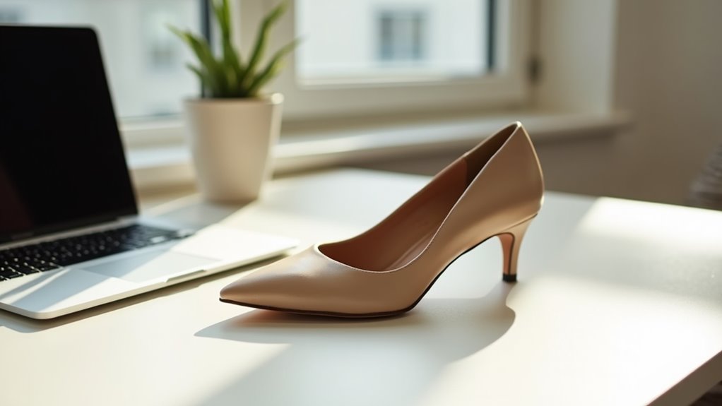 trendy office footwear changes