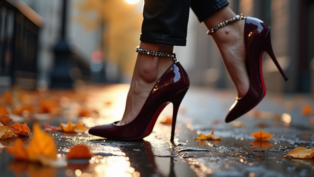 trendy street style heels