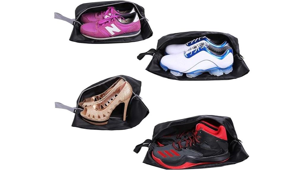 waterproof travel shoe bags